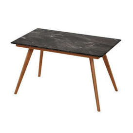 Furinno Outdoor 4-Leg Rectangular Smart Top Table, Natural