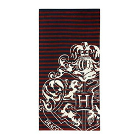 Harry Potter kids Official Printed Beach Towel, red, 71cm x 147cm, 5056242720539