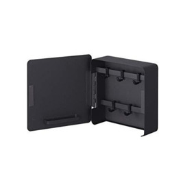 Yamazaki Home Tower Square Magnetic Key Cabinet Closet Storage and Organization Systems, One Size, Black