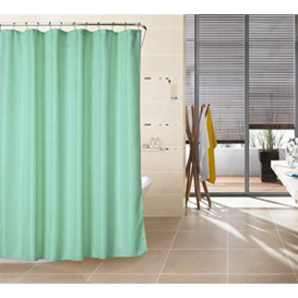Duck River Textile Shower Curtain, Spa Green, 70x70