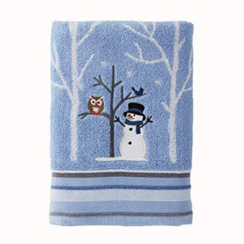 SKL HOME by Saturday Knight Ltd. Winter Friends Bath Towel, Blue