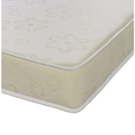 eXtreme comfort ltd The Gold Damask Essentials Flat-Top Comfort Mattress Great For Kids, Bunk Beds, Cabin Beds Etc (2ft6 Small Single 75cm x 190cm)