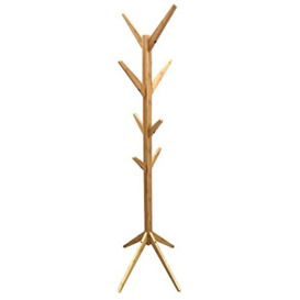 HOME DECO FACTORY HD6189 Natural Wood Tree 178 cm Furniture Clothes Rack Vegetable Bamboo