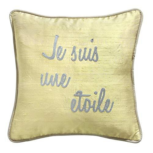 Lounge Fabrics Cushion, Golden Beige, 40 x 40 cm