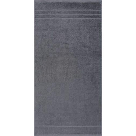 Maisonette Hand Towels, Silver, 50x100 cm