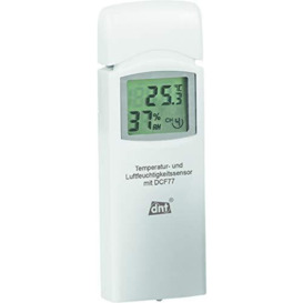 DNT Additional Thermo/hygrosensor RoomLogg WeatherScreen PRO, 868 MHz, White, 120x40x18mm