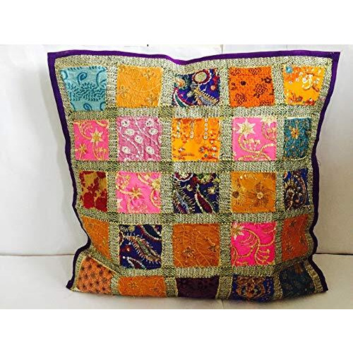 Bazzaree Indian Handmade Decorative Square Traditional Floor