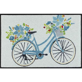 Wash+Dry Door Mat Daisy Daisy 50 x 75 cm Washable Inside and Outside