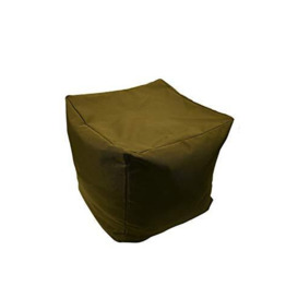 iStyle Mode Crush Velvet Square Shape Bean Bags Indoor Seating Footstools Foot Rest Stool Pouffe Ottoman 40x40x40cm