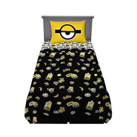 Franco Kids Bedding Super Soft Sheet Set, 3 Piece Twin Size, Despicable Me Minions, Prints may vary