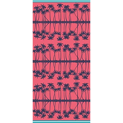 Deyongs Egyptian Cotton Jacquard Velour Beach Towel, Multicolour, 70 x 160cm