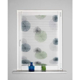 Home Fashion Up & Down Pleated Blinds 210 x 70 cm Blue Green 16