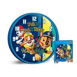 Kidslicensing Paw Patrol – Wall Clock – Children's Decorative Clock – 25 cm