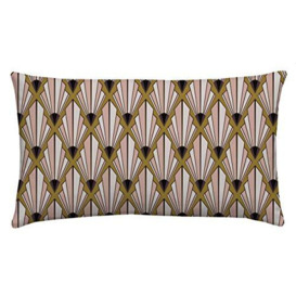 Deco Fan Boudoir Scatter Cushion