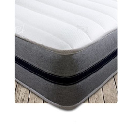 Starlight Beds – Double Mattress. 9 Inch Deep Double All Foam Mattress with Support Foam and Memory Foam. 4ft6 x 6ft3 (STARLIGHT 07)
