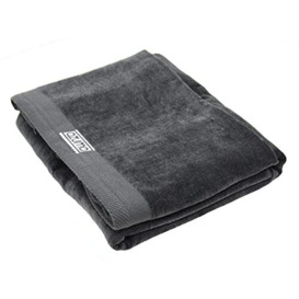 Azuma Garden Lounger Towel Relaxer Chair Cover Comfort Dry Protect 100% Cotton Dark Grey
