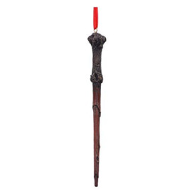 Nemesis Now Potter Harry's Wand Hanging Ornament, Wood, Brown, 15.5cm