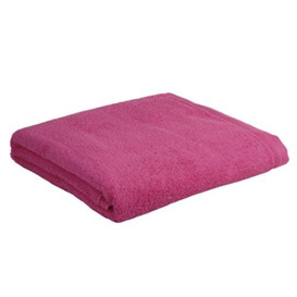 Cofan Basin Towel - Fuchsia - Spring Model - 100% Cotton - 580 g/m² - Measurements 50 x 100 cm