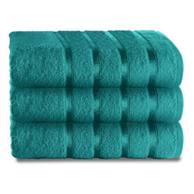 GC GAVENO CAVAILIA 500 GSM Bath Sheets Towels For Bathroom - Egyptian Cotton Towel 2 Piece - Quick Dry Soft Towel Set - Washable Towels - Teal