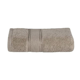 Homemania 15563 Cotton Shower Towel for Face, Hands, Bath-Beige, 90 x 140 cm
