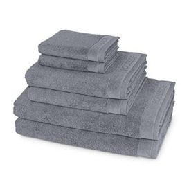 Möve Towel Set, Cotton, Stone, 230x50 + 250x100 + 280x150