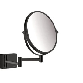 hansgrohe AddStoris Shaving mirror, matt black, 41791670