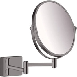 hansgrohe AddStoris Shaving mirror, brushed black chrome, 41791340