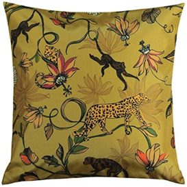 furn. Wildlife Outdoor Polyester Filled Cushion, Gold, 43 x 43cm