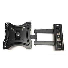LEOFLA Tv Arm Bracket Wall Mount LCD Monitor Led from 14' to 32' 40' 42' 46' 55', Variable, Media