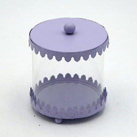 Vacchetti Candle Holder Metal Lavender, Multicolor, Medium