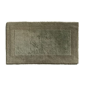 Möve Loft Tufted Bath Mat, Double Face, 60 x 100 cm, 100% Cotton, Moss