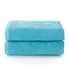 Top Towel - Set of 2 Hand Towels - Bath Towels - 100% Cotton - 500 g/m² - Dimensions 100 x 50 cm