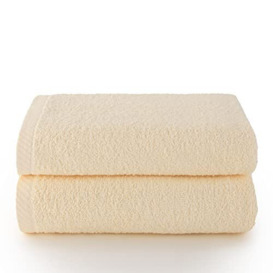 Top Towel - Pack of 2 Bidet Towels – Bath Towels – Small Towels – 100% Cotton – 500 g/m2 – Measures 30 x 50 cm