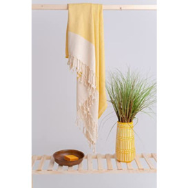 Questo Casa 100% Cotton Peshtemal, Turkish Thin Hammam Towel, Fouta, Bath Towel, Beach Towel, Sauna Towel, Beach Towel, 90 x 180 cm