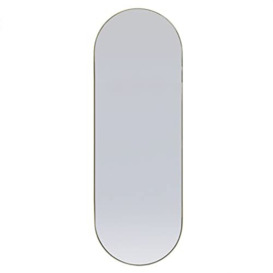 Casa D'Or Wall Mirror 121 cm Oval Gold
