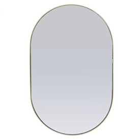 Casa D'Or Wall Mirror 80 cm Oval Gold