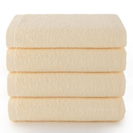 Top Towel - Towel Set - Pack of 4 Bidet Towels - Bath Towels - Face Towels - 30 x 50 cm