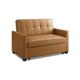 Rokoko Sofabed, Tan, Sofa Dimensions: W130 x D86 x H88cm