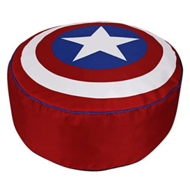 Disney Captain America Round Bean Bag For Kids