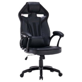 TOP E SHOP Gaming Swivel Chair Drift Black
