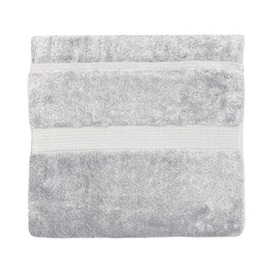 Paoletti Cleopatra Egyptian 6 Piece Face Cloth/Hand/Bath Towel Bale, Cotton, Silver