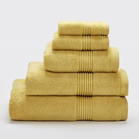 Catherine Lansfield Hometextiles, Bath, So Soft Ochre Towel 30 x 30 cm