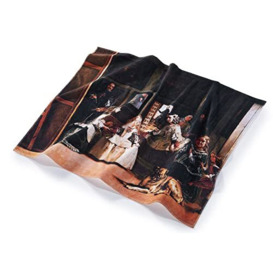 Musearta BT-DV-LM-V424223 Unisex Beach Towel with Artist Diego Velázquez Las Meninas Design Cotton 144 x 180 cm