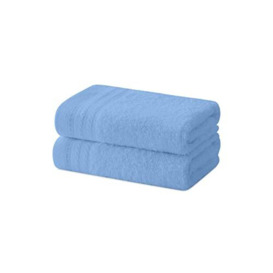 Degrees home - Set of 2 Bidet Towels - Bath Towels - Small Towels - 100% Cotton - 480 g/m2-30 x 50 cm