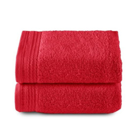 Top Towel - Set of 2 Hand Towels – Bath Towels – 100% Combed Cotton – 600 g/m2 – Measures 100 x 50 cm