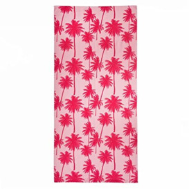 Dreamscene Beach Towels for Kids, Sun Lounger Microfibre Large Beach Towel Adults Holiday Essentials, Swimming Pool Swim Quick Dry Travel Towel, Palm Tree 71x152cm