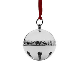 Wallace 2023 Silver Plated Sleigh Bell Ornament, 53rd Edition