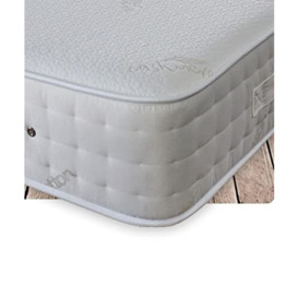 Starlight Beds Small Single Pocket Mattress. 10 Inch Deep Dual Sided Small Single Pocket Sprung Memory Foam Mattress. White, Medium Firmness (Small Single Mattress - 75cm x 190cm x 25cm, 2ft6 x 6ft3)