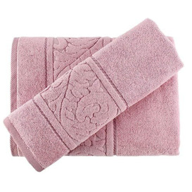 WELL HOME MOBILIARIO & DECORACIÓN Towel Set (2 Piece) Pale Pink
