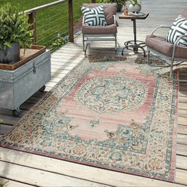 Mia´s Teppiche Bliss Robust Outdoor Rug, Modern Design, Weatherproof and UV-Resistant, for Balcony, Patio and Conservatory, but also suitable for Kitchen or Dining Room